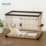 Richell 寵物木製簡單打掃圍欄 90-60