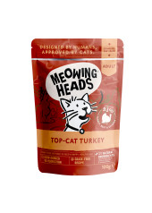 Meowing Heads 無穀物火雞貓主食濕包 100g