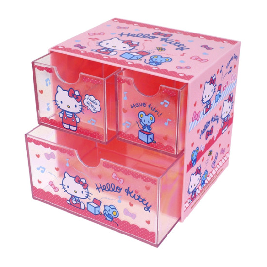Hello Kitty 塑膠儲物盒