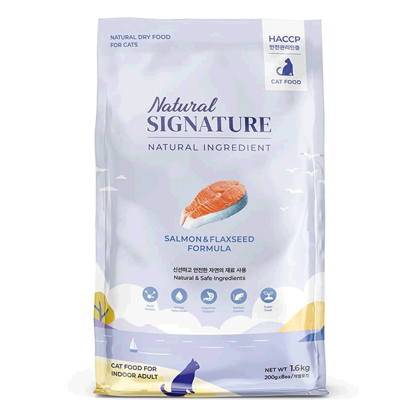 Natural Signature 三文魚有機亞麻籽抗敏貓糧