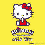 Momoji・Sanrio characters - Hello Kitty (01 紅白間紋)