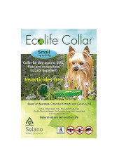 Solano Ecolife Collar 全天然驅牛蜱跳蚤蚊帶 (小型犬) 顏色隨機