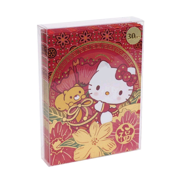 Hello Kitty 燙金大利是封 (30pcs/box)