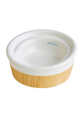 Necoco 木紋陶瓷貓碗 (濕糧專用)