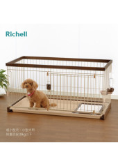 Richell 寵物木製簡單打掃圍欄 120-60