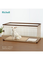 Richell 寵物木製簡單打掃圍欄 150-80