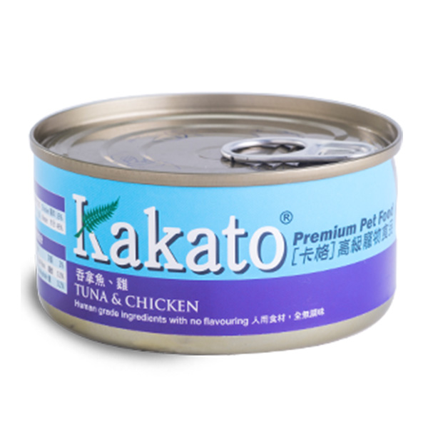Kakato  吞拿魚、雞 170g