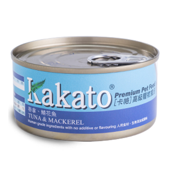 Kakato 吞拿魚、鯖花魚 170g
