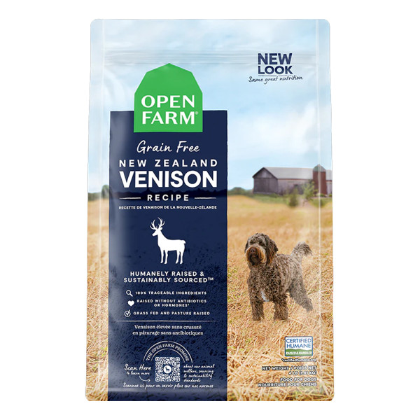 Open Farm 無穀物紐西蘭鹿肉配方狗糧