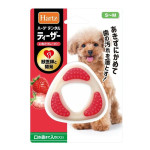 Hartz 犬用三角型潔齒玩具 S-M碼 (草莓味)