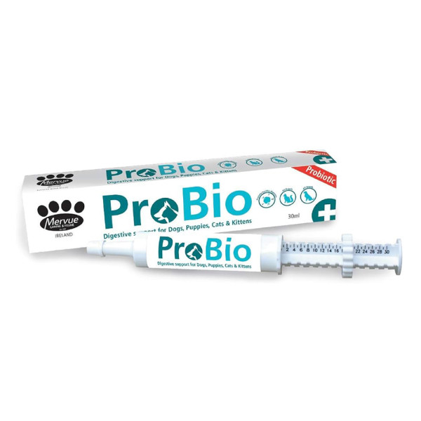 Mervue Pro-Bio 胃腸爽益生菌康復凝膏 30ml (貓狗適用)