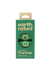 Earth Rated 60個補充裝可降解撿便袋 - 無香味 (15個X4卷) 