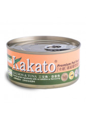 Kakato 三文魚、吞拿魚 70g