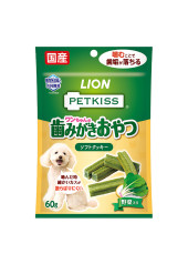 Lion Pet PETKISS 狗潔齒蔬菜軟餅乾 60g
